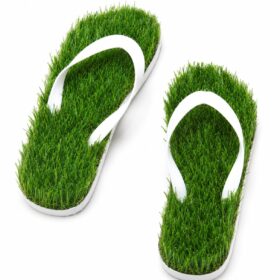 Gras teenslippers - Holland - WK voetbal