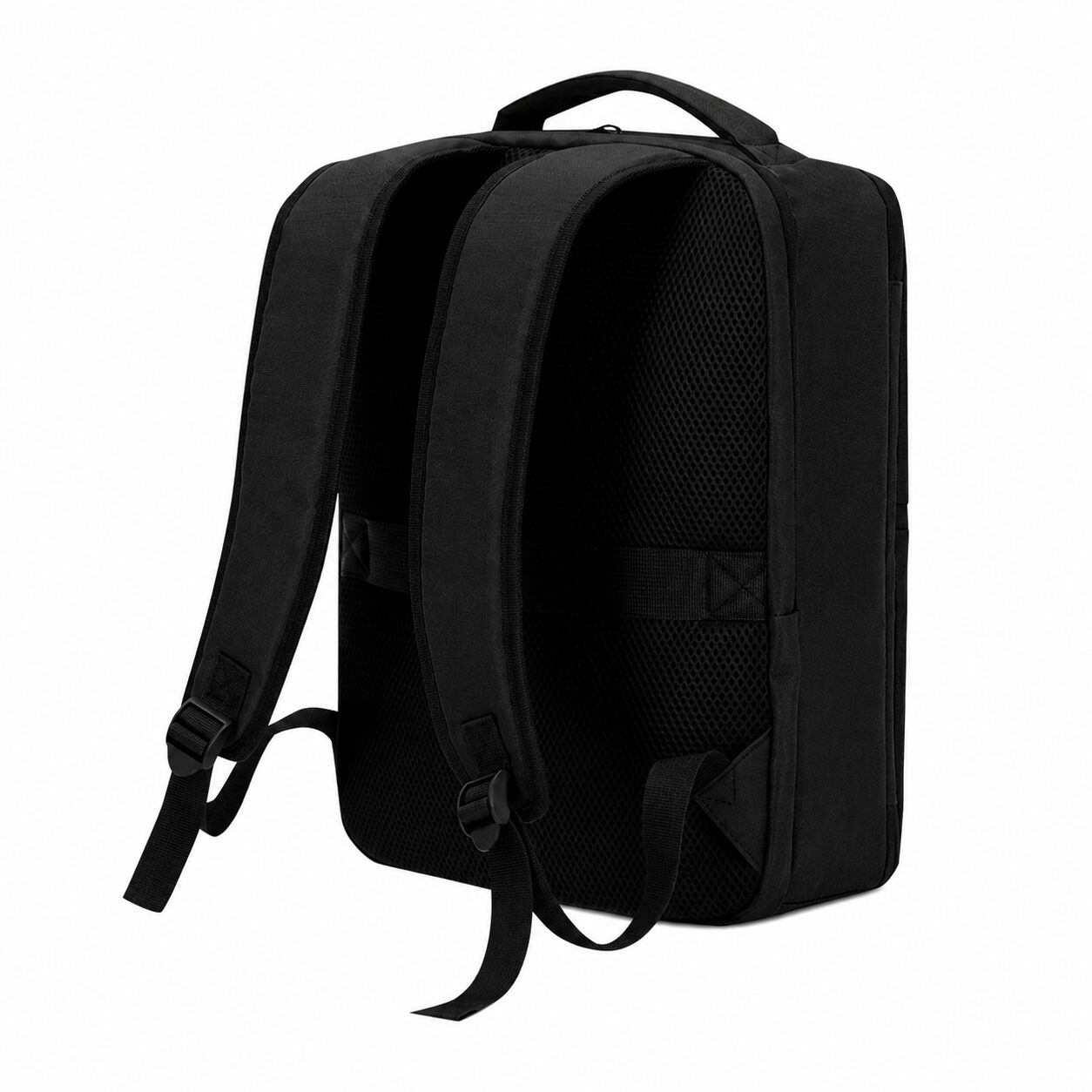 Vacuum rugzak - Voor handbagage vliegtuig - Met pomp - 40x30x20cm - Zwart - Afbeelding 7