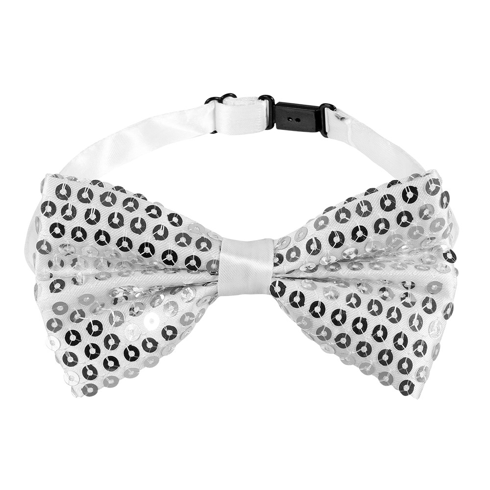 Accessoire set - Partybril, vlinderstrik en bretels - Zilver - 3-delig - Afbeelding 5