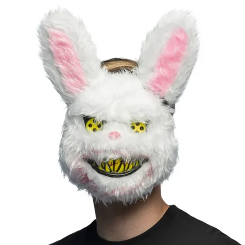 Konijnenmasker - Halloween - Wit