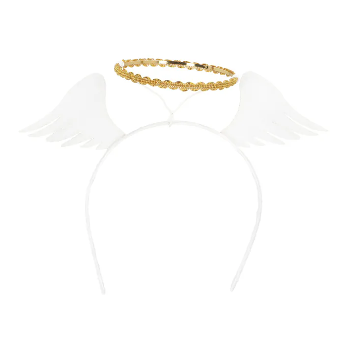 Engel diadeem - Haarband - Verkleedaccessoire - Afbeelding 3
