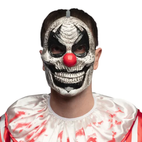 Clowns masker - Met beweegbare kaak - Halloween