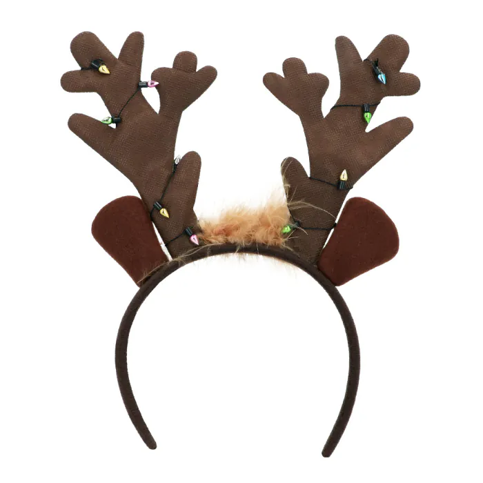 Rendier haarband - diadeem - Met glitters - Afbeelding 2