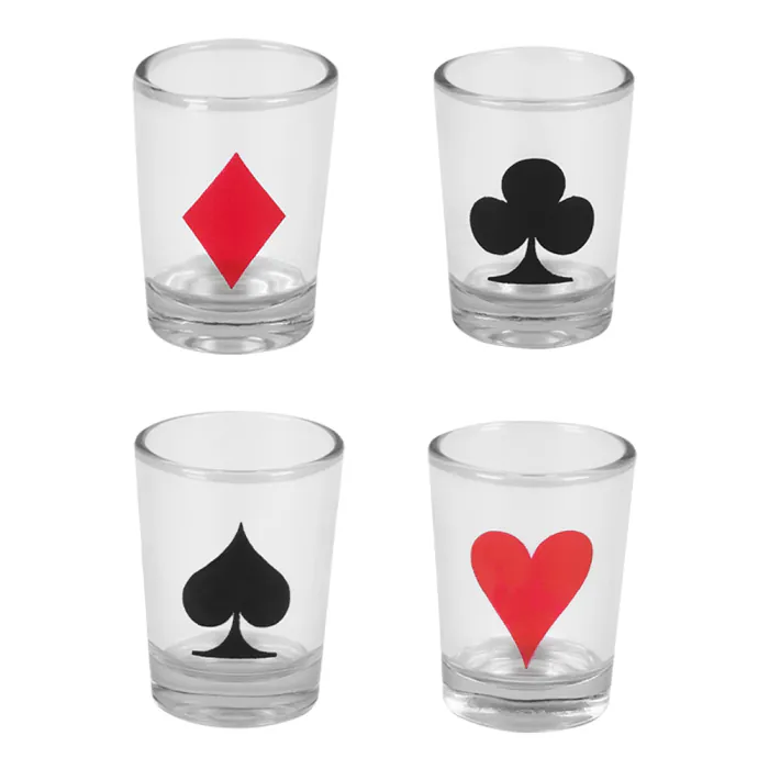 Drinking poker - Drankspel - Met Shotglaasjes - Afbeelding 3