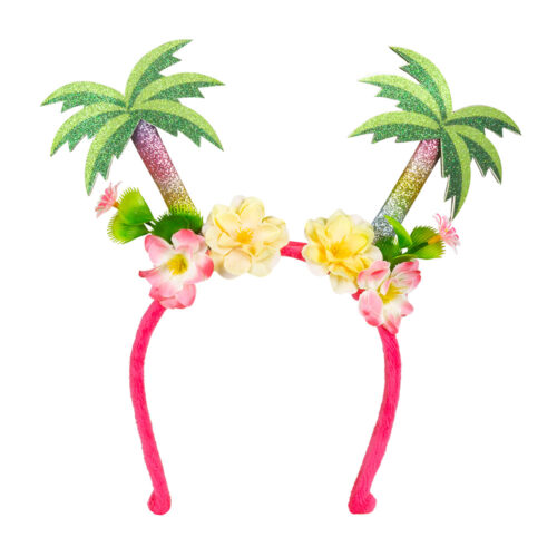 Palmboom haarband - Diadeem - Multicolor