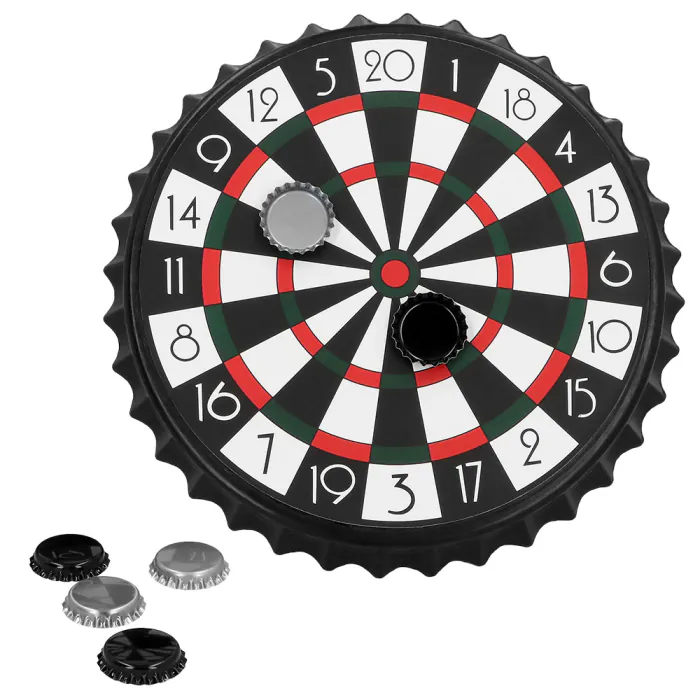 Drankspel Drink & Dart - 6 doppen - 25 cm