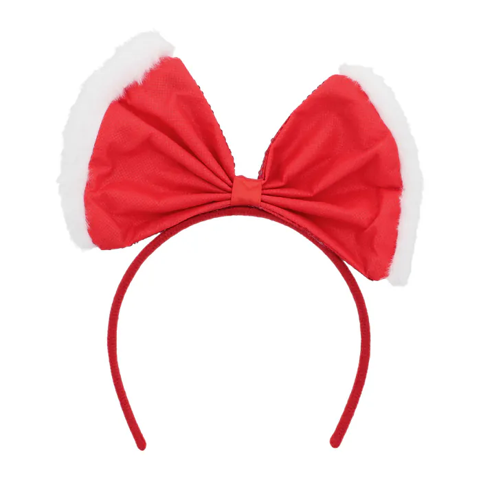 Kerst haarband - diadeem - Met glitters - Afbeelding 2