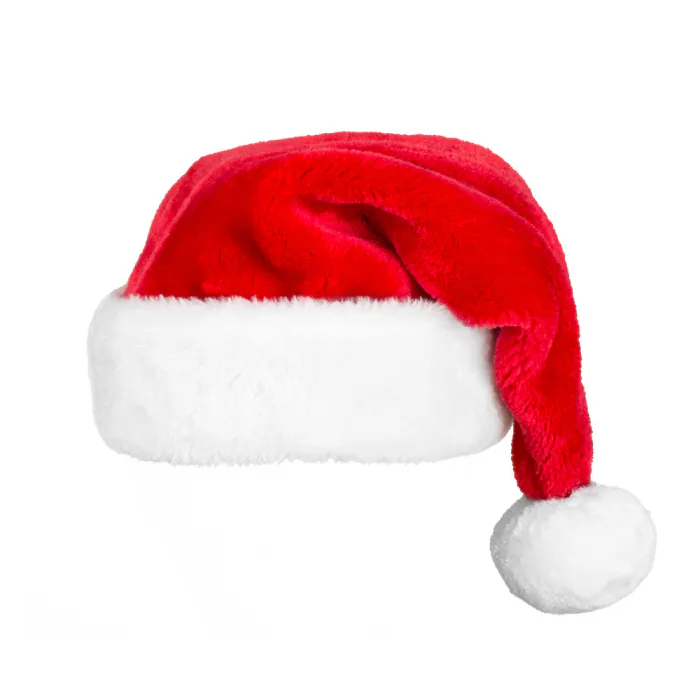 Fluffy kerstmuts - Volwassenen - 59 cm - Afbeelding 2