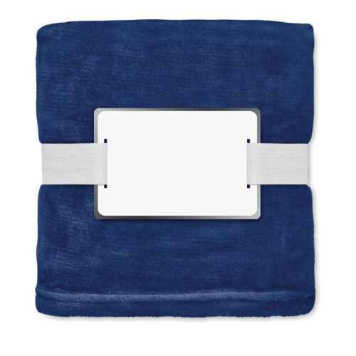 RPET Fleece deken - 120 x 150 cm - Blauw