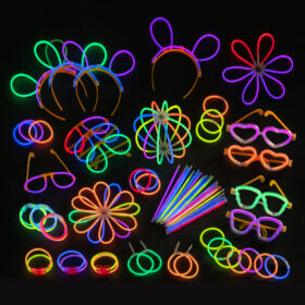 Glowsticks feestpakket 165-delig