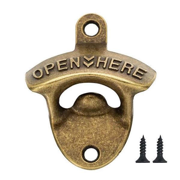 Bieropener muur brons - Afbeelding 3