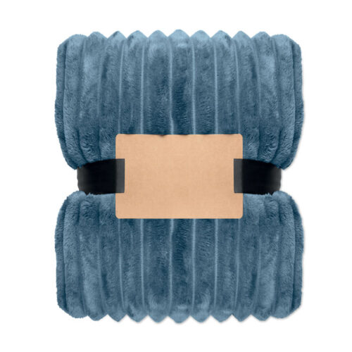 Fleece deken - 130 x 170 cm - Blauw