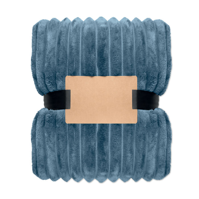 Fleece deken - 130 x 170 cm - Blauw