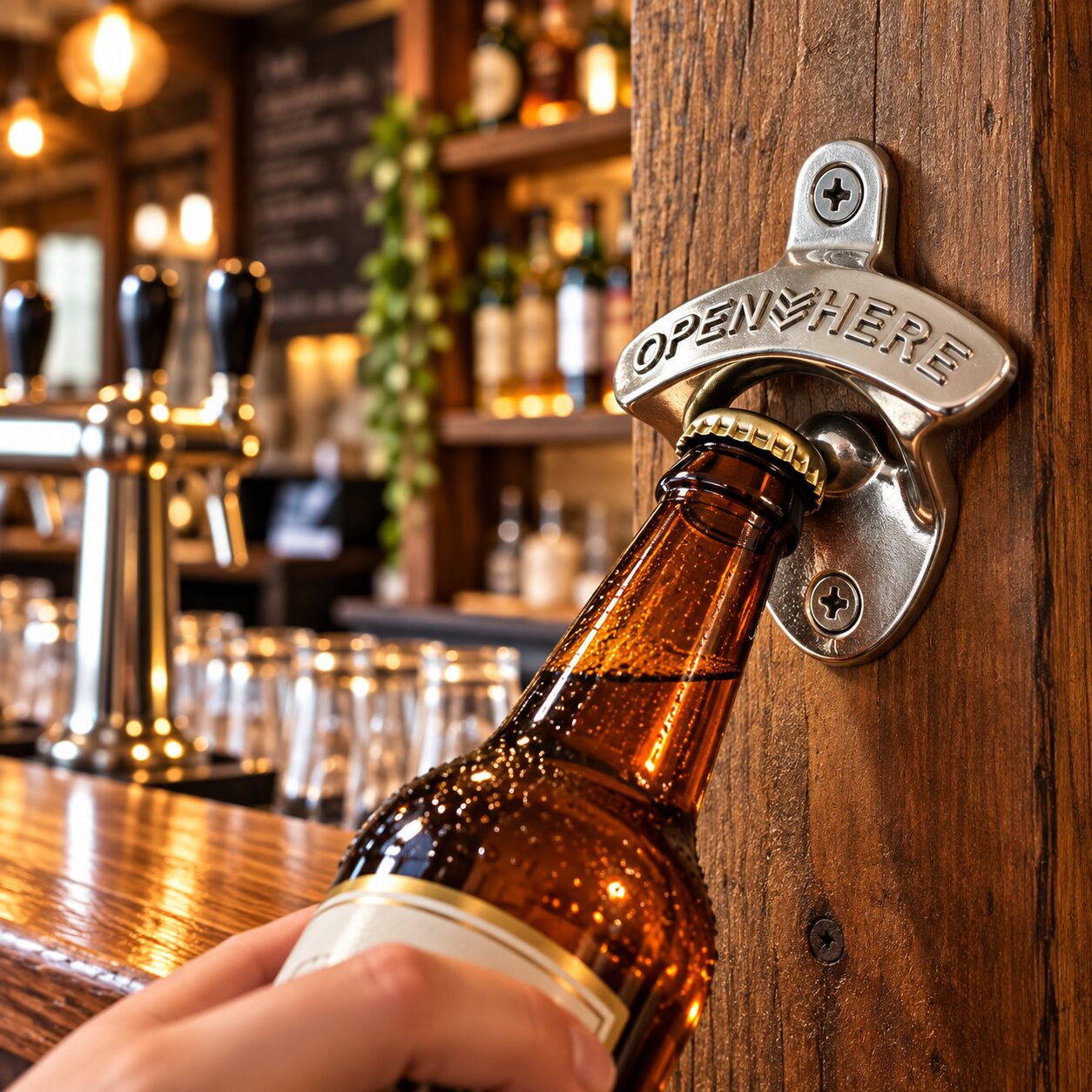 Bieropener muur zilver - Afbeelding 5