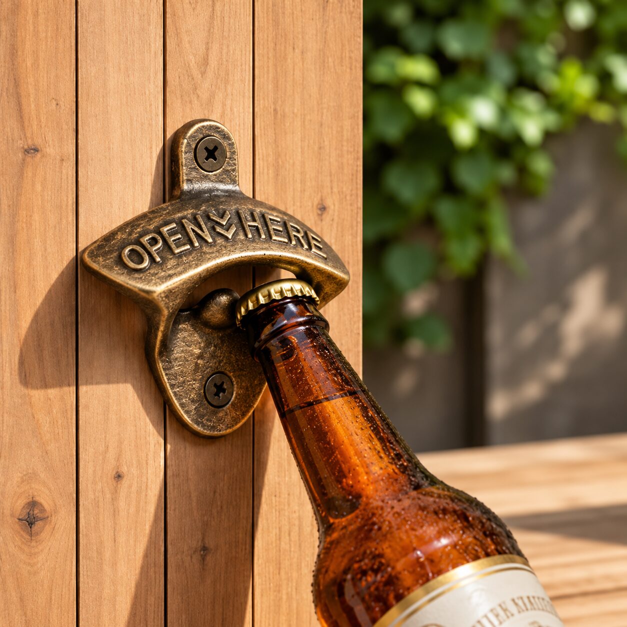 Bieropener muur brons - Afbeelding 4
