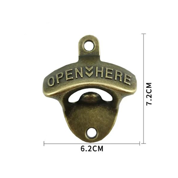 Bieropener muur brons - Afbeelding 2